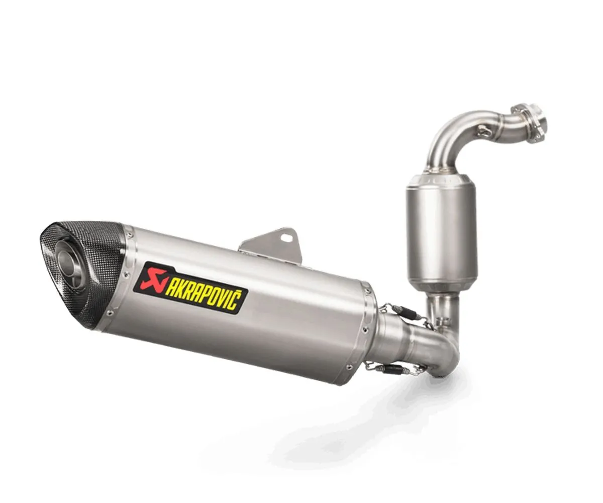 Scarico Completo Akrapovic Racing Line Omologato In Titanio/carbonio Per Bmw G 310 R 2017 > 2024-S-B3R2-HRSS-281673