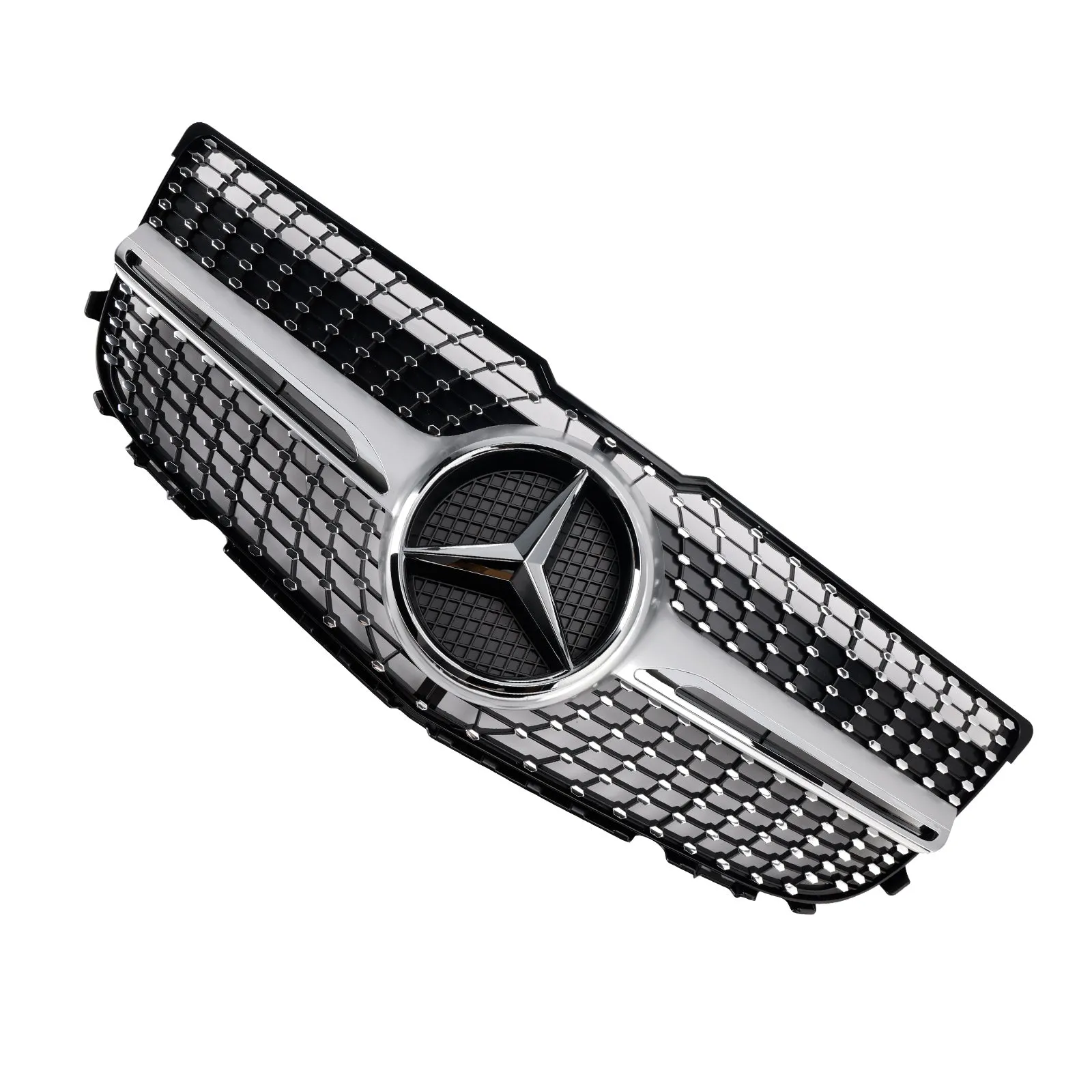 Grille de pare-chocs avant en diamant pour MERCEDES-BENZ GLK300 SPORT UTILITY 4 PORTES 2015