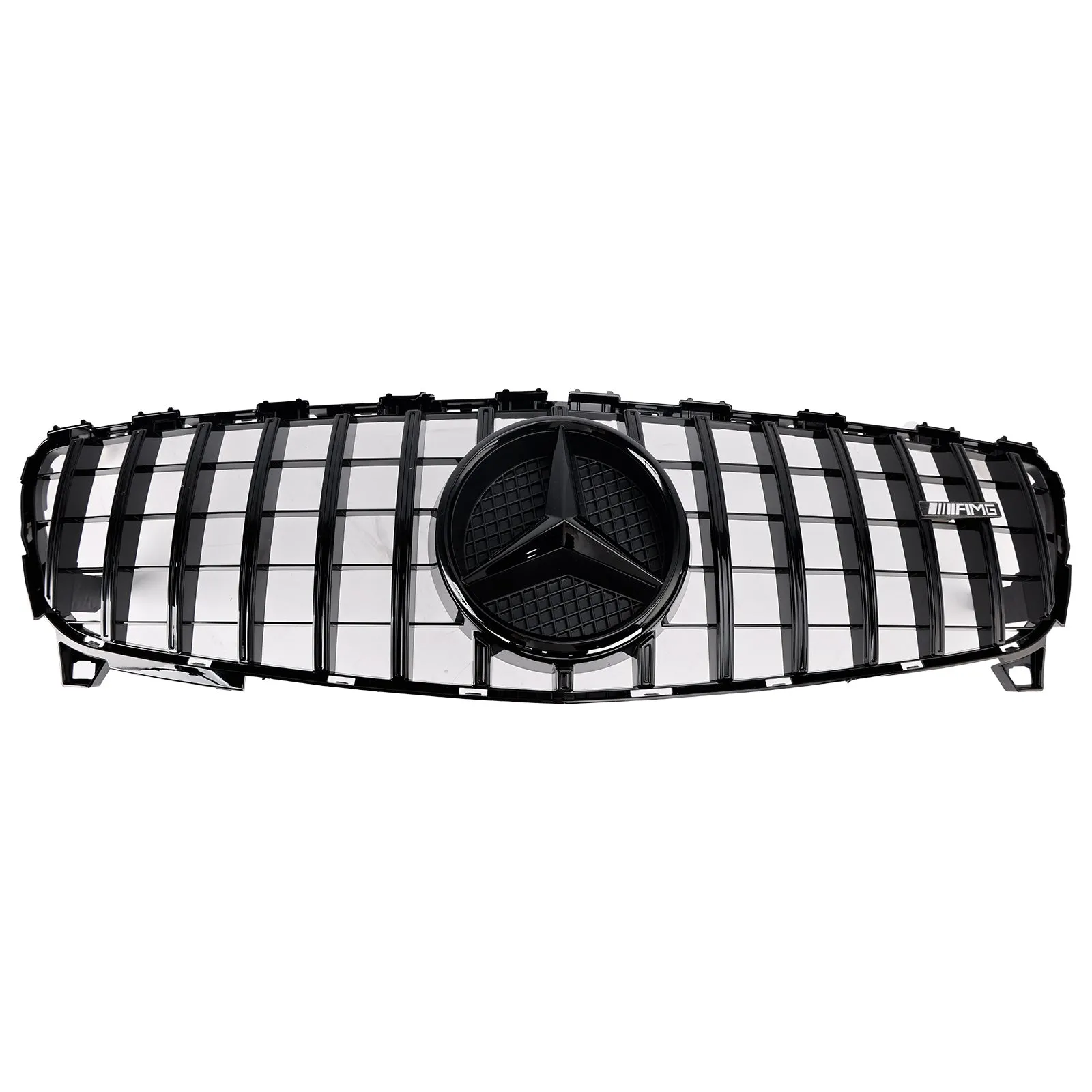 Grille de pare-chocs avant style GTR pour MERCEDES BENZ CLASSE A W176 2016-2018