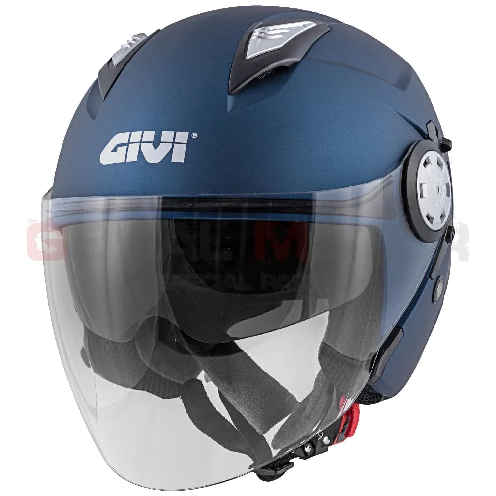 Casco Uomo 12.3 Stratos Moto Givi Helmet Jet Blu Opaco H123bb509-H123BB509-133652