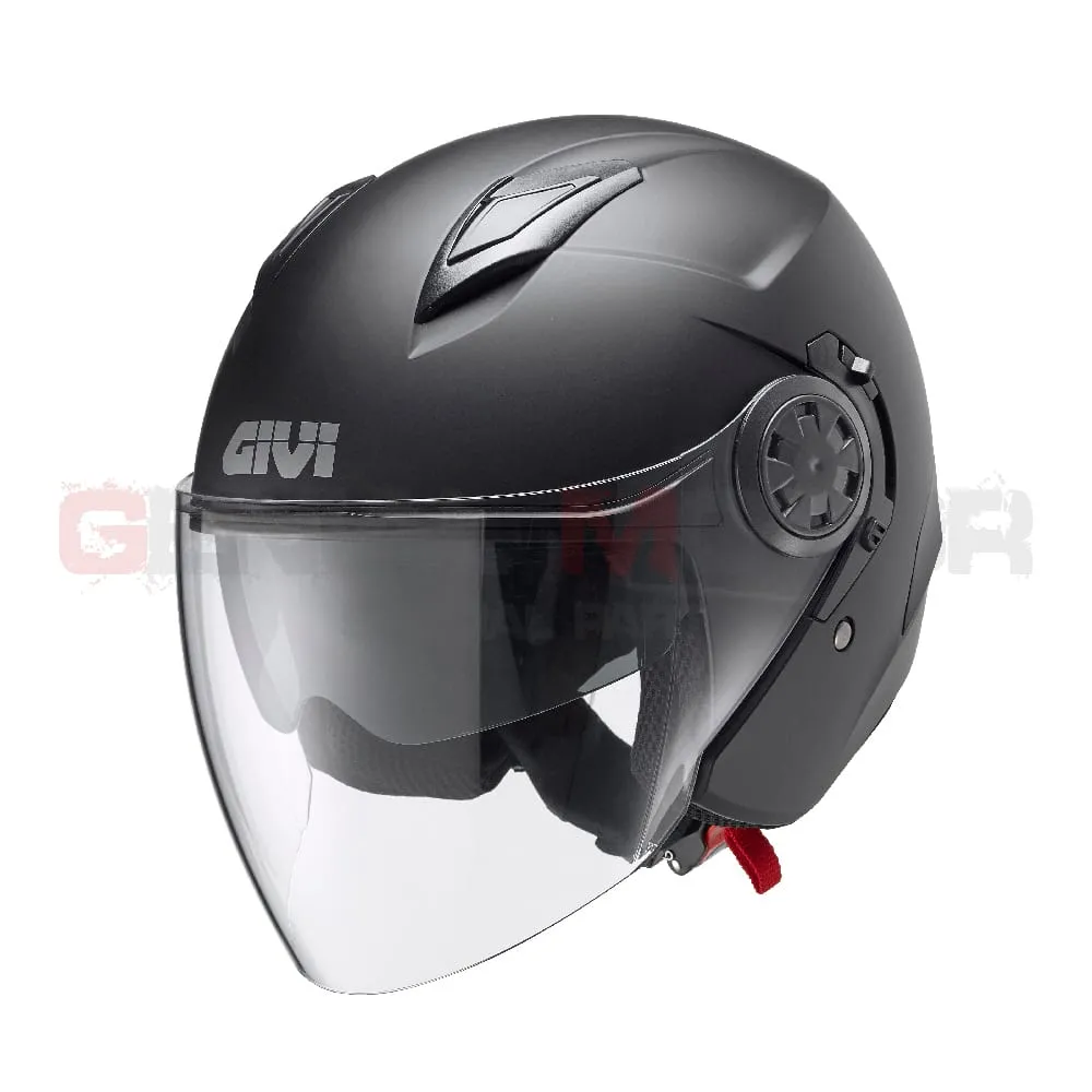Casco Uomo 12.3 Stratos Moto Givi Helmet Jet Nero Opaco H123bn900-H123BN900-133586