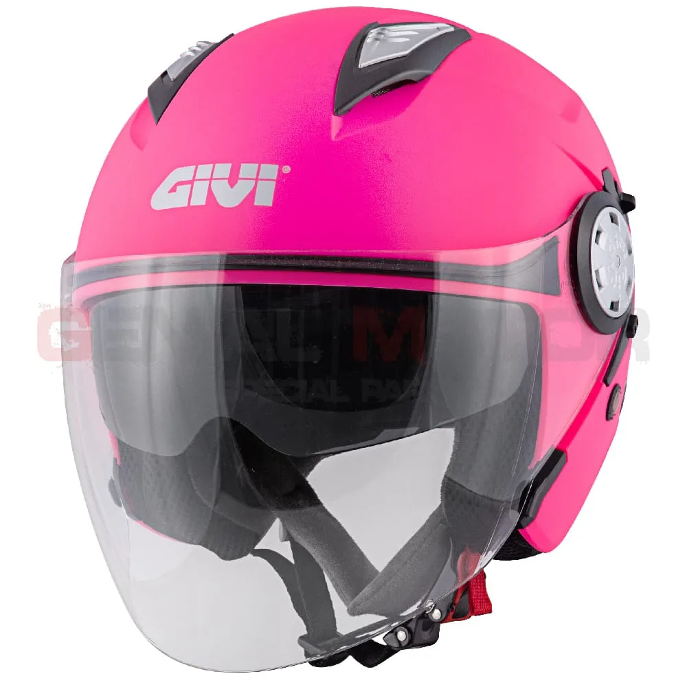 Casco Donna 12.3 Stratos Moto Givi Helmet Jet Rosa Opaco H123br357-H123BR357-133653