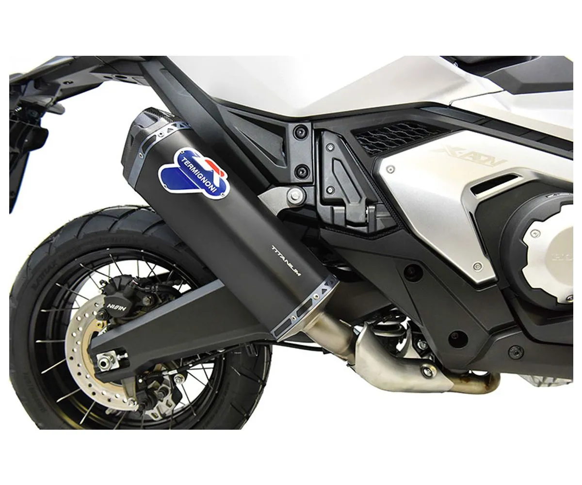 Terminale Scarico Termignoni Acciaio Black Honda X-adv Forza Homologated Eu5 2021 > 2022-H17608040INC-287786