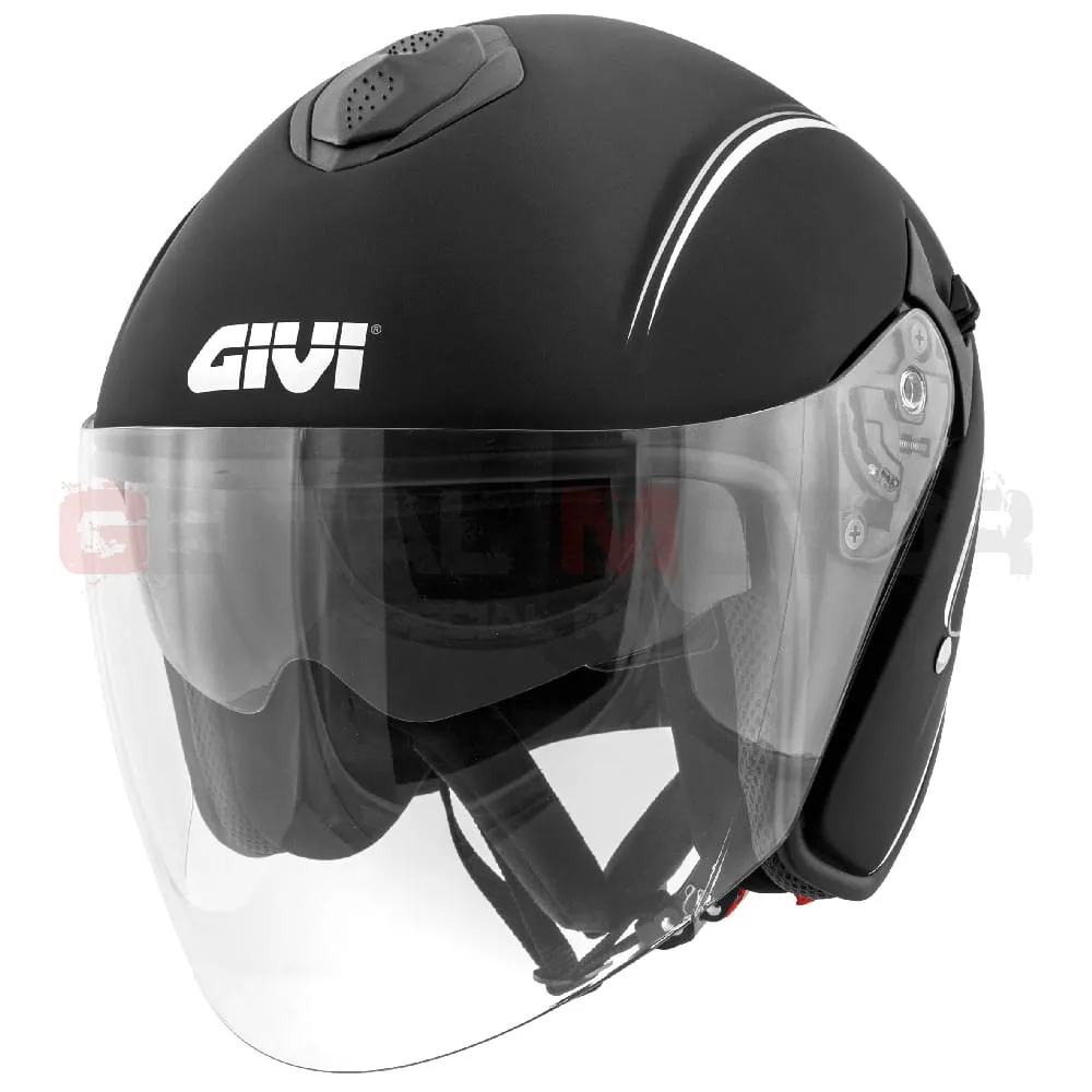 Casco Uomo Jet 20.9 Fiberjet Moto Givi Helmet Jet Nero Opaco H209fgsmb-H209FGSMB-133594