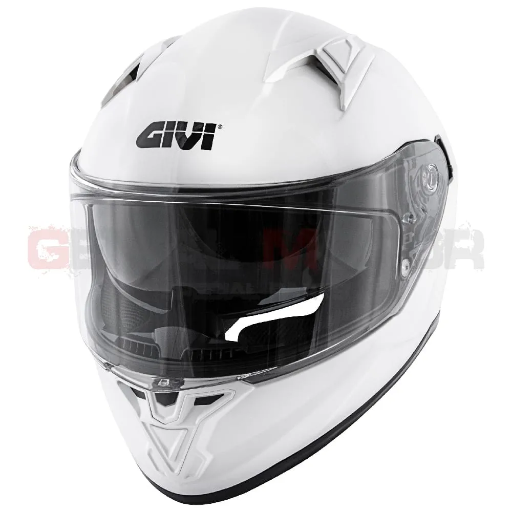Casco Uomo 50.6 Stoccarda Moto Givi Helmet Integrale Bianco Lucido H506bb910-H506BB910-133606