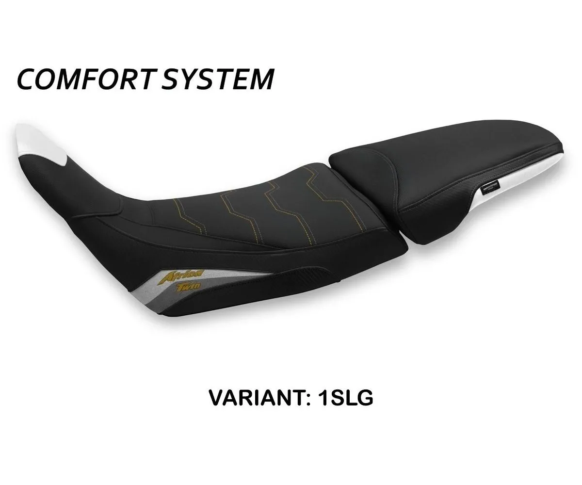 Rivestimento Sella Gorgiani Comfort System Argento - Oro (slg) T.i. Per Honda Africa Twin 1100 Adventure Sport 2020 > 2022-HA11AG-1SLG-4-277206