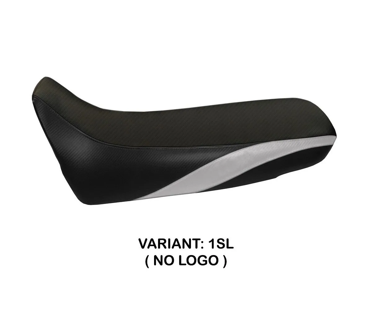 Rivestimento Sella Carbon Line Argento (sl) T.i. Per Honda Africa Twin 750 1990 > 1991-HAT7C-1SL-2-277217