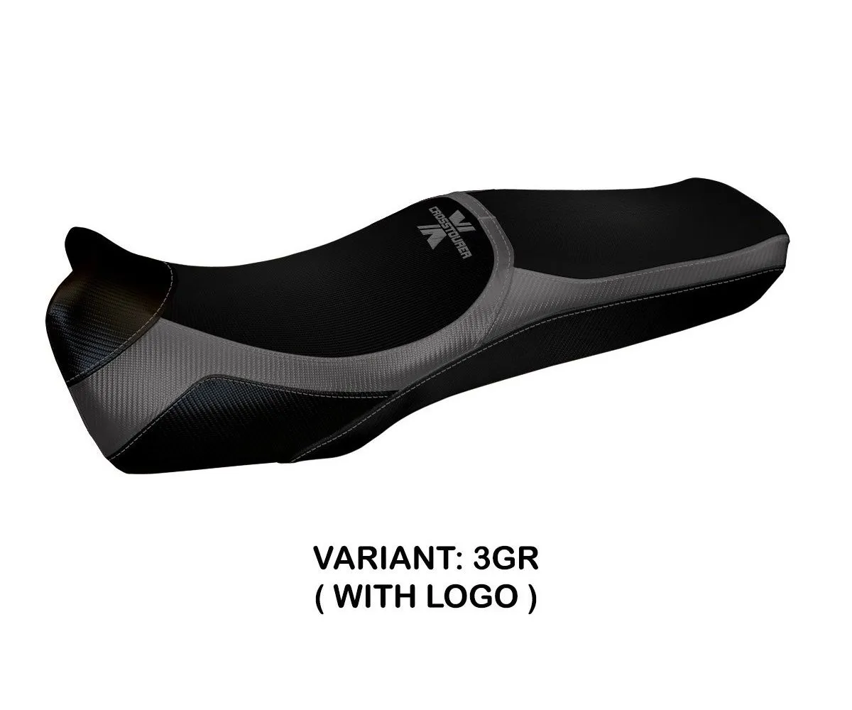 Rivestimento Sella Lecce 2 Grigio (gr) T.i. Per Honda Crosstourer 1200 2011 > 2020-HC12L2-3GR-1-277768