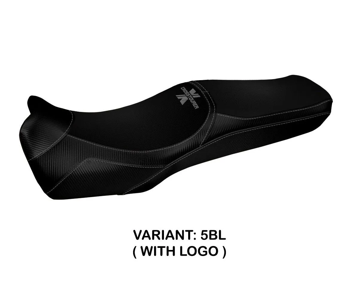 Rivestimento Sella Lecce 2 Nero (bl) T.i. Per Honda Crosstourer 1200 2011 > 2020-HC12L2-5BL-1-277772