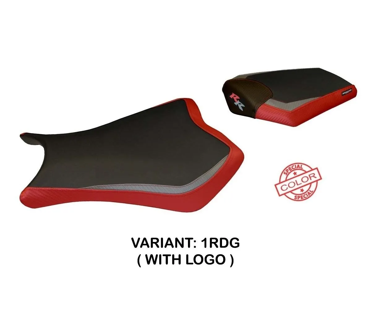 Rivestimento Sella Vico Special Color Rosso - Grigio (rdg) T.i. Per Honda Cbr 1000 Rr 2008 > 2016-HCB1RRVS-1RDG-6-277461