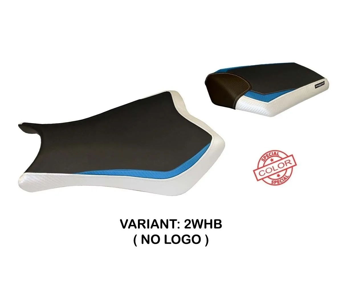 Rivestimento Sella Vico Special Color Bianco - Blu (whb) T.i. Per Honda Cbr 1000 Rr 2008 > 2016-HCB1RRVS-2WHB-5-277462