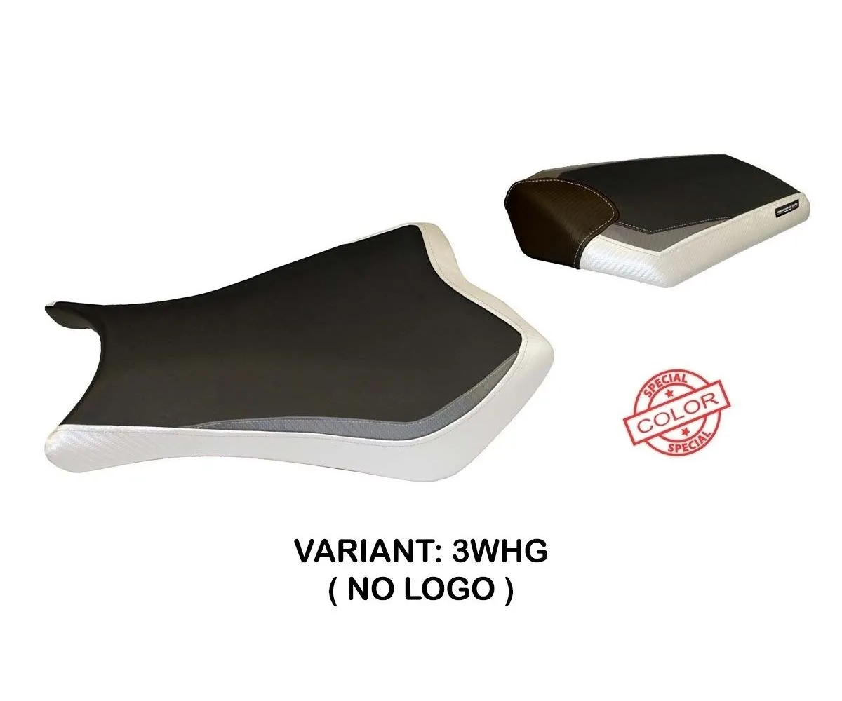 Rivestimento Sella Vico Special Color Bianco - Grigio (whg) T.i. Per Honda Cbr 1000 Rr 2008 > 2016-HCB1RRVS-3WHG-5-277464