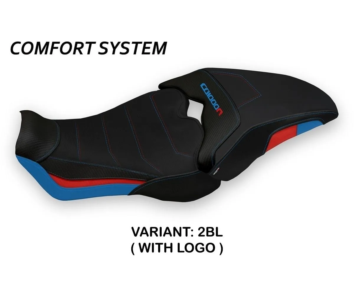 Rivestimento Sella Victoria Limited Edition Comfort System Nero (bl) T.i. Per Honda Cb 1000 R 2018 > 2022-HCB1RVL-2BL-1-277302
