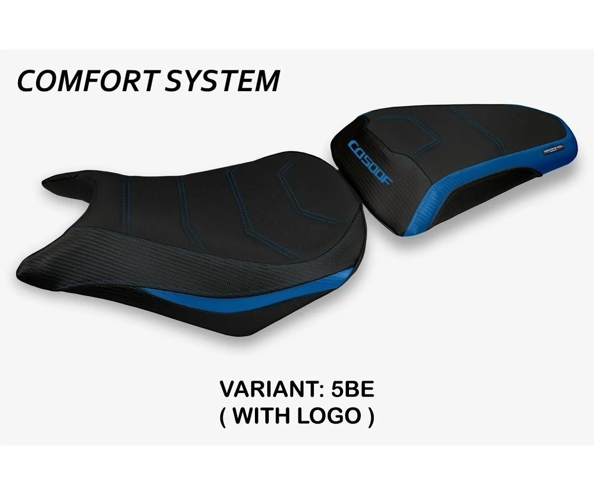 Rivestimento Sella Cenesi Comfort System Blu (be) T.i. Per Honda Cb 500 F 2012 > 2015-HCB5F2C-5BE-1-277322