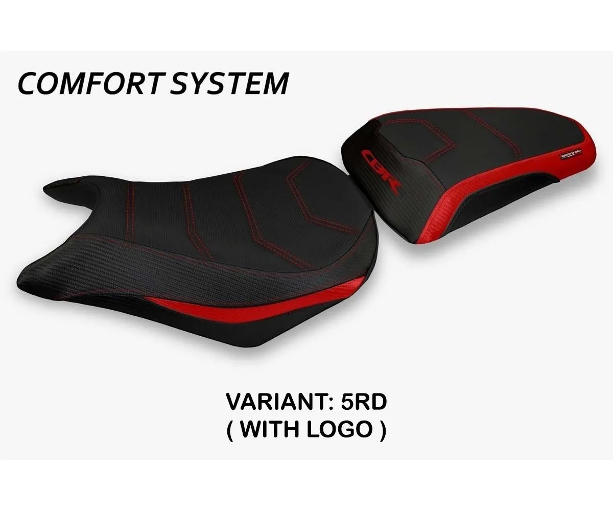 Rivestimento Sella Auzat 1 Comfort System Rosso (rd) T.i. Per Honda Cbr 500 R 2012 > 2016-HCBR5R2A1-5RD-5-277577