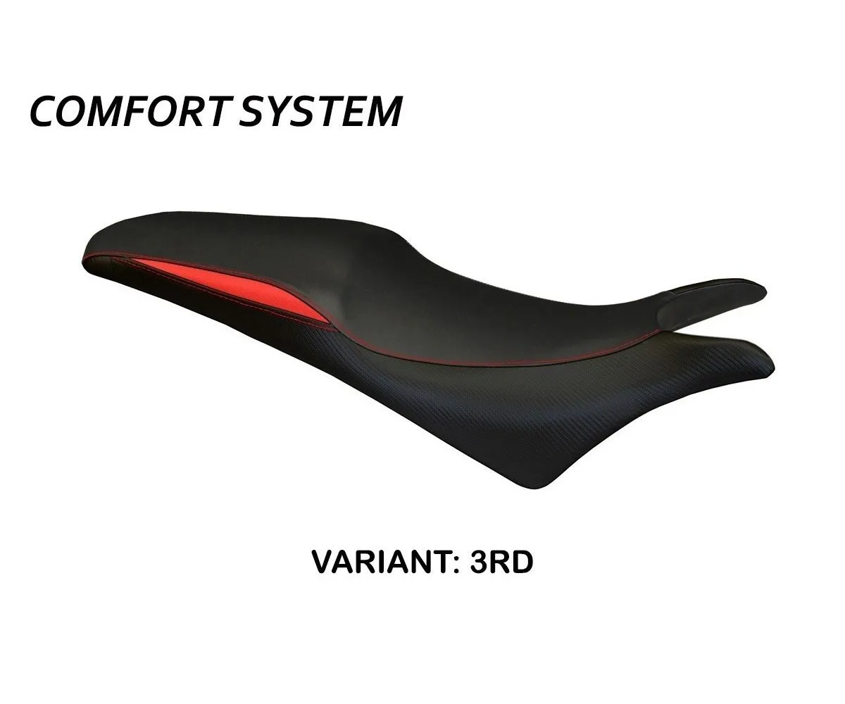 Rivestimento Sella Ancona Comfort System Rosso (rd) T.i. Per Honda Cbr 600 F 2011 > 2013-HCBR613AC-3RD-2-277645