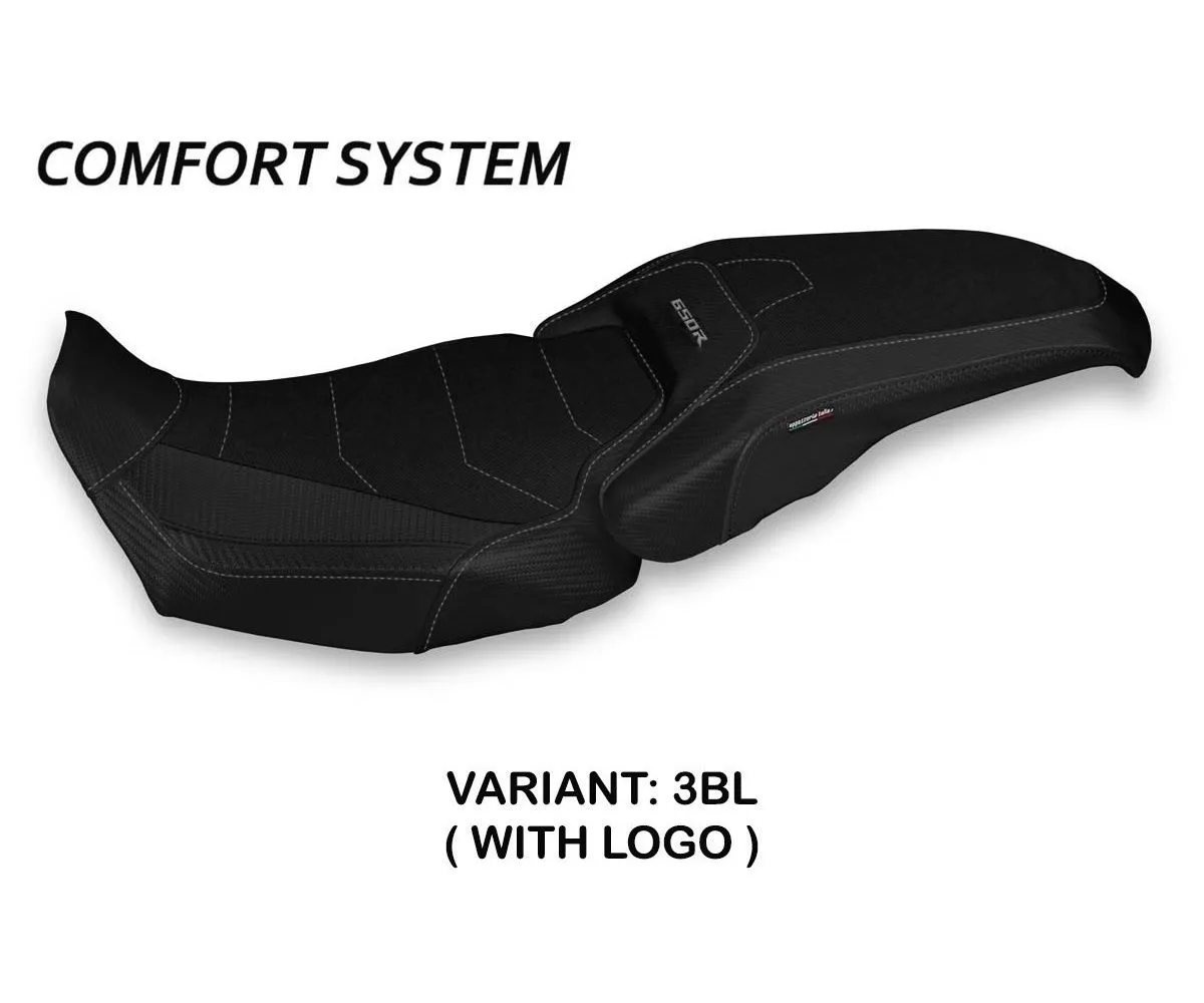 Rivestimento Sella Aldor 1 Comfort System Nero (bl) T.i. Per Honda Cbr 650 R 2019 > 2022-HCBR65A1-3BL-5-277721