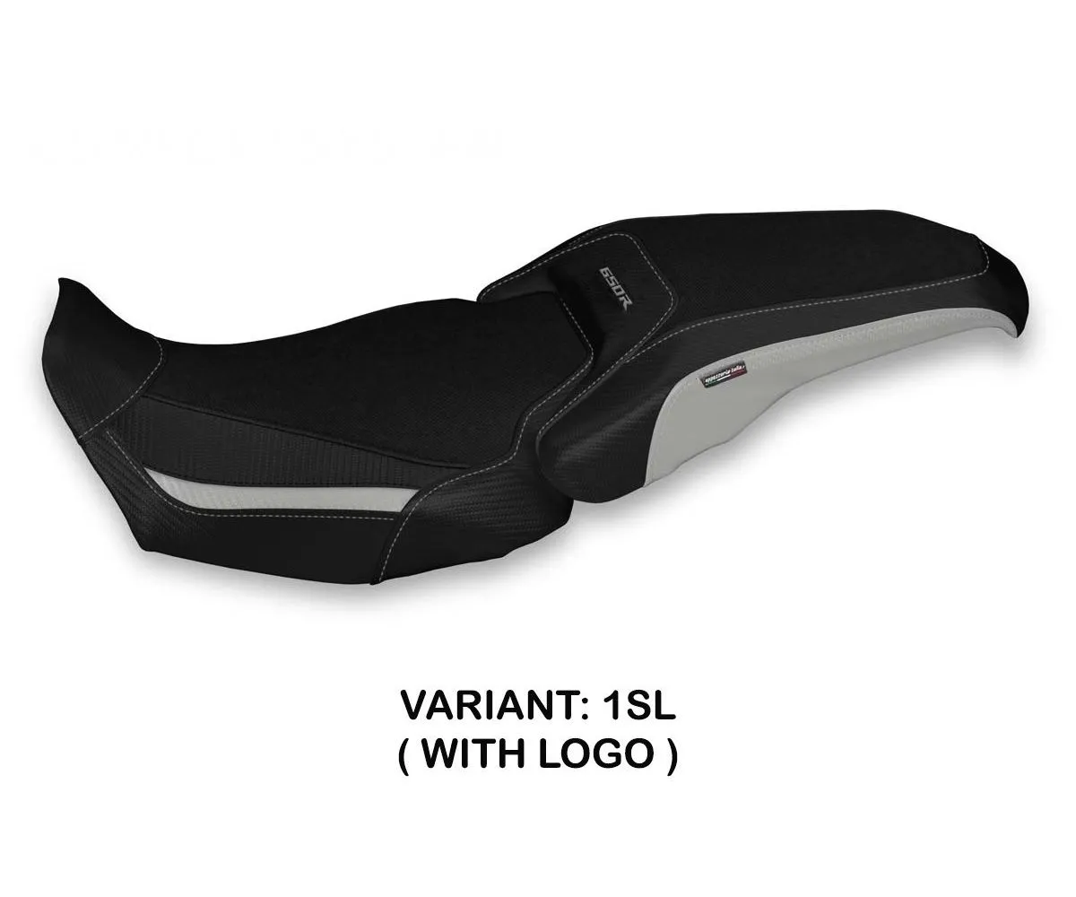 Rivestimento Sella Burri 1 Argento (sl) T.i. Per Honda Cbr 650 R 2019 > 2022-HCBR65B1-1SL-5-277707