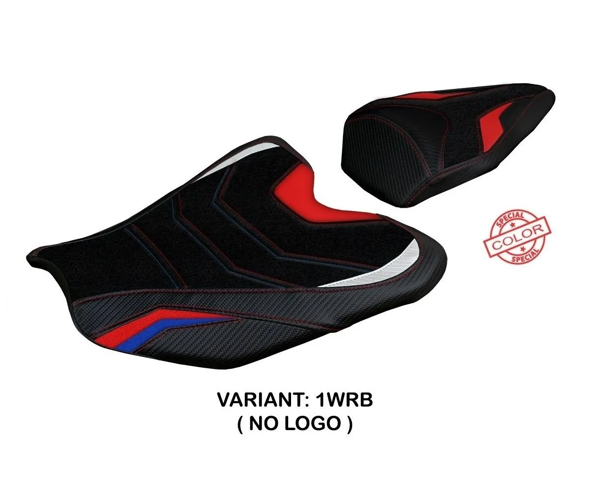 Rivestimento Sella Etna Special Color Ultragrip Bianco - Rosso - Blu (wrb) T.i. Per Honda Cbr 1000 Rr 2020 > 2021-HCBRR20ES-1WRB-4-277550