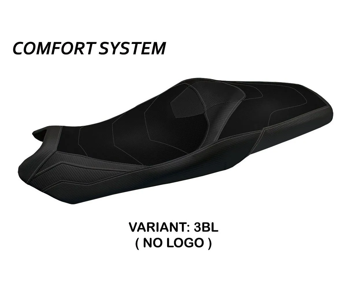 Rivestimento Sella Nuuk Comfort System Nero (bl) T.i. Per Honda Forza 750 2021-HF7521NC-3BL-2-277793