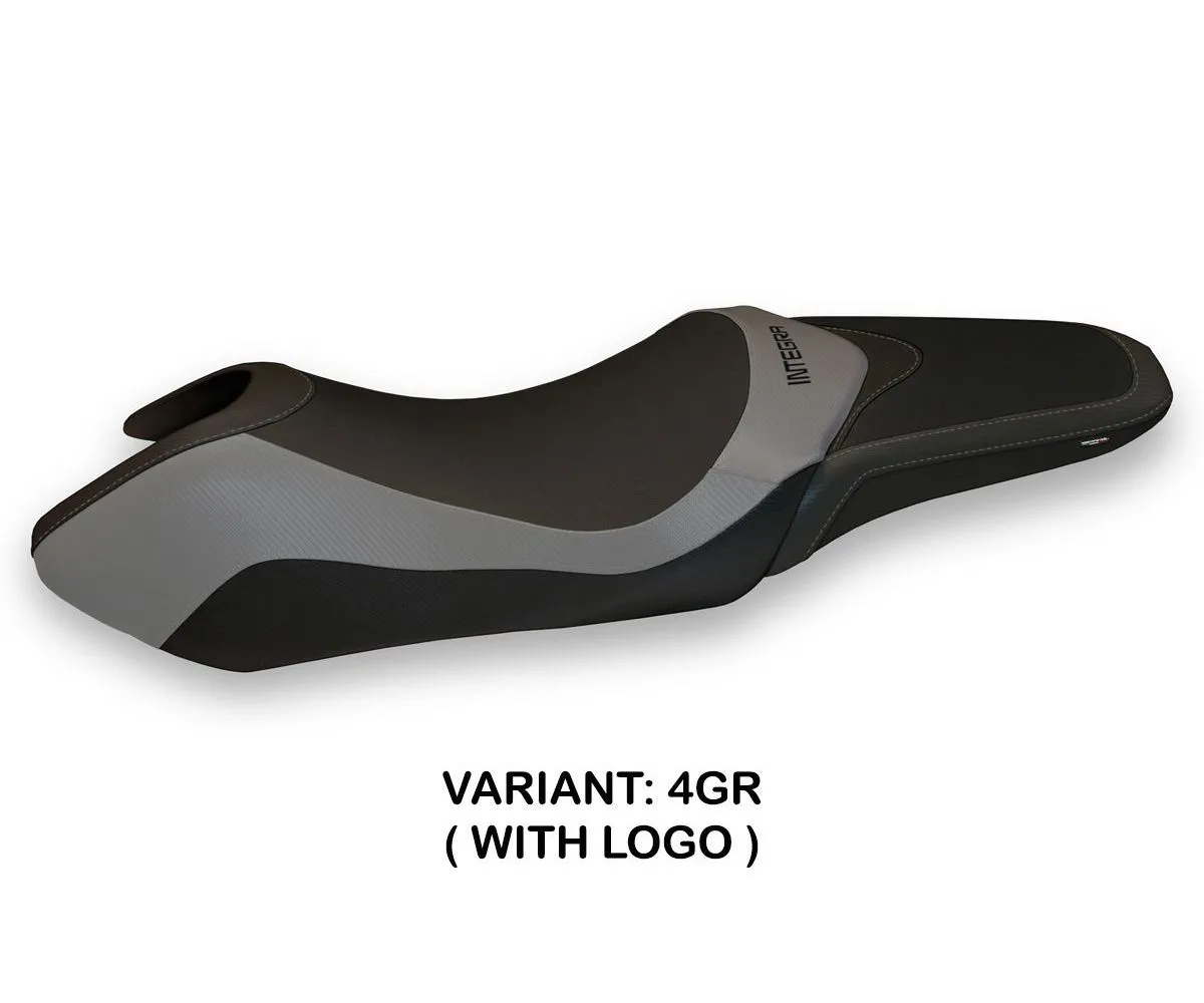 Rivestimento Sella Lanzarote 4 Grigio (gr) T.i. Per Honda Integra 750 2016 > 2020-HI75L4-4GR-3-277846