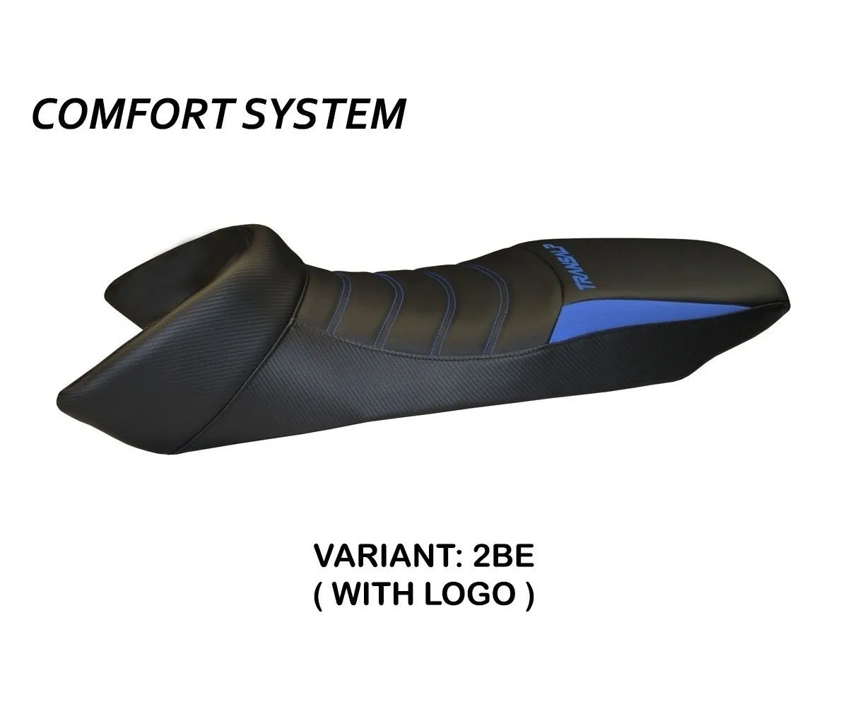 Rivestimento Sella Insert Color Comfort System Blu (be) T.i. Per Honda Transalp 650 2000 > 2006-HTR65IC-2BE-1-277938