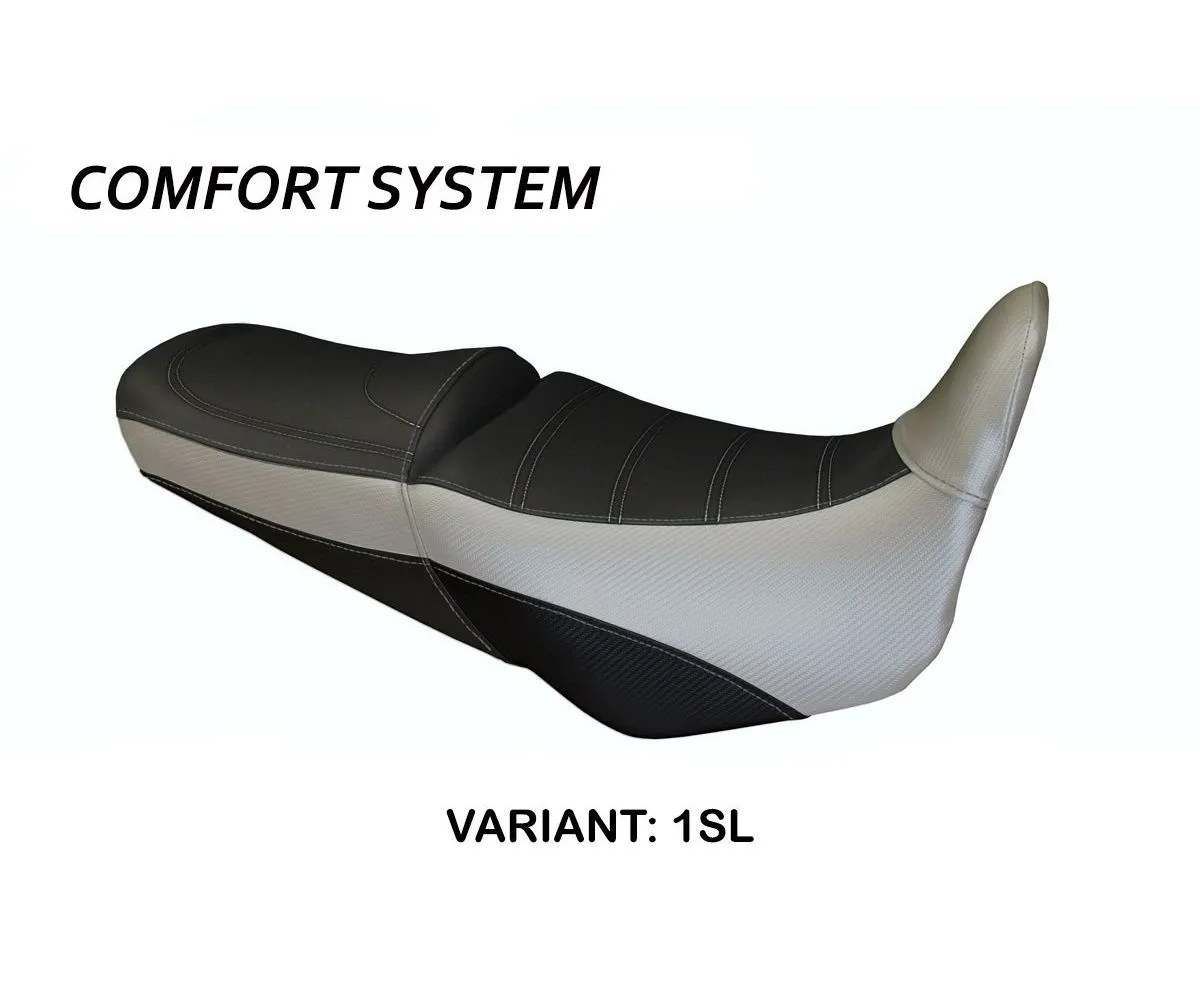 Rivestimento Sella Vigevano Comfort System Argento (sl) T.i. Per Honda Varadero 1000 1999 > 2011-HV1VC-1SL-2-277948