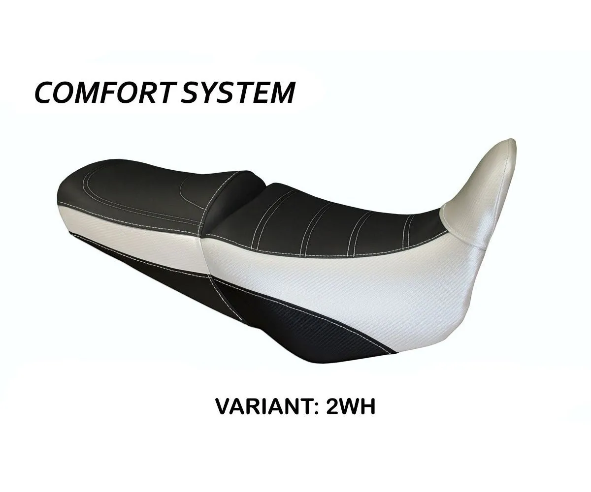 Rivestimento Sella Vigevano Comfort System Bianco (wh) T.i. Per Honda Varadero 1000 1999 > 2011-HV1VC-2WH-2-277949