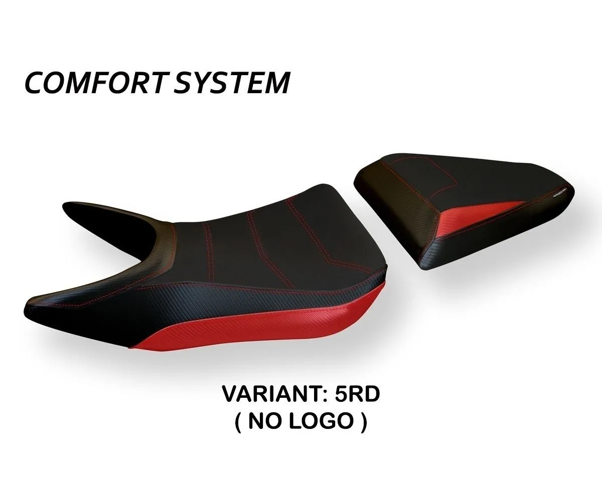 Rivestimento Sella Knock 2 Comfort System Rosso (rd) T.i. Per Honda Vfr 800 2014 > 2019-HVF819K2-5RD-3-278009