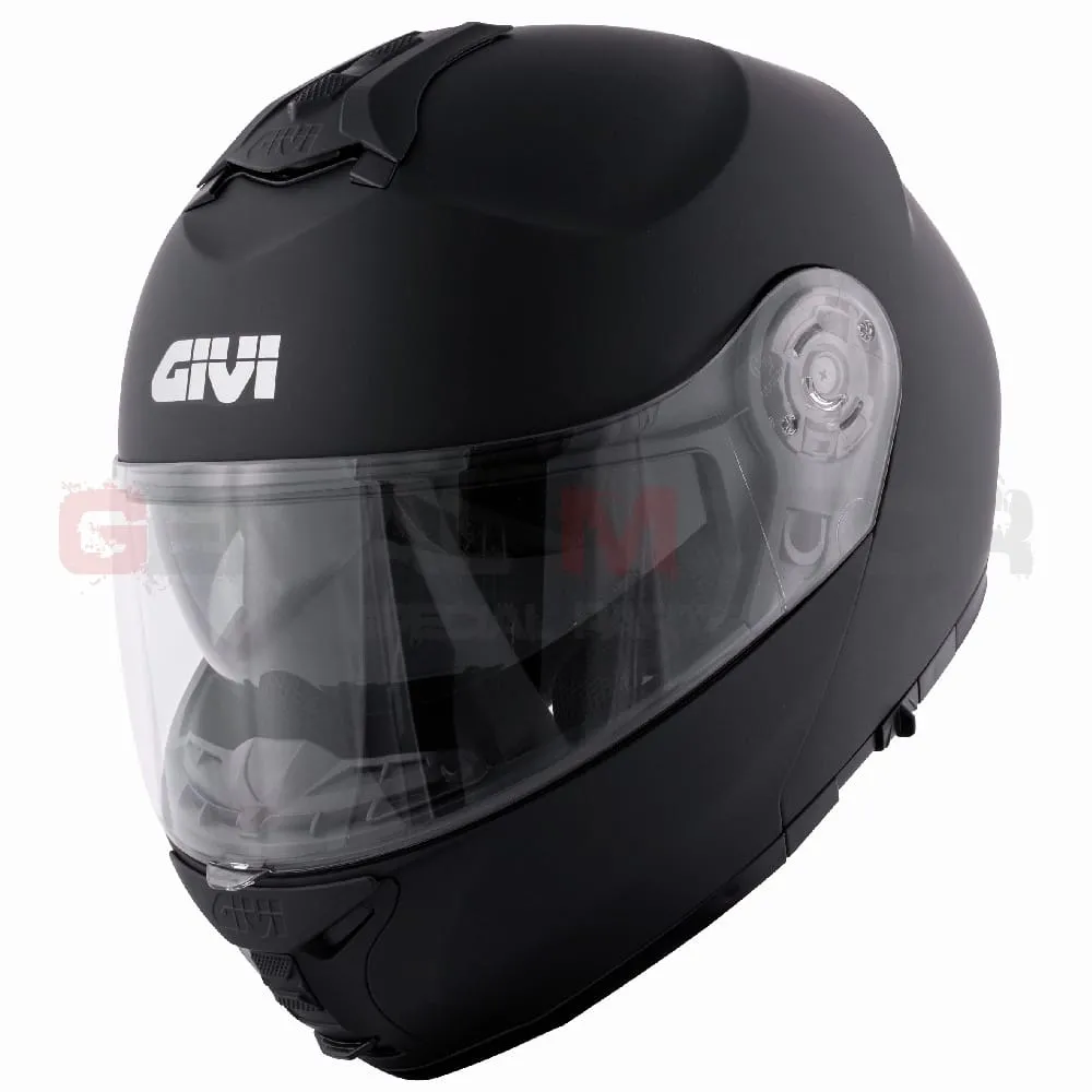 Casco Uomo X20 Expedition Moto Givi Helmet Apribile Nero Opaco Hx20bn900-HX20BN900-133622