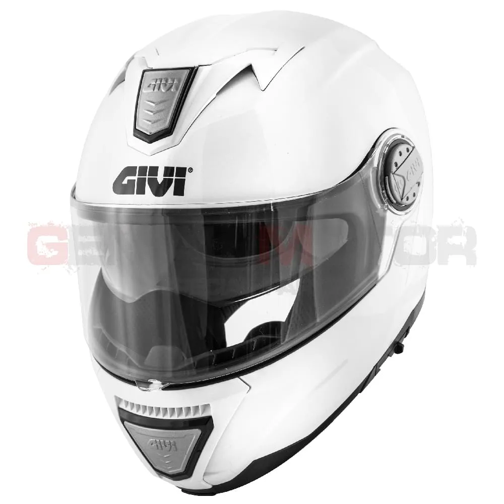 Casco Uomo X23 Sidney Moto Givi Helmet Apribile Bianco Lucido Hx23bb910-HX23BB910-133614