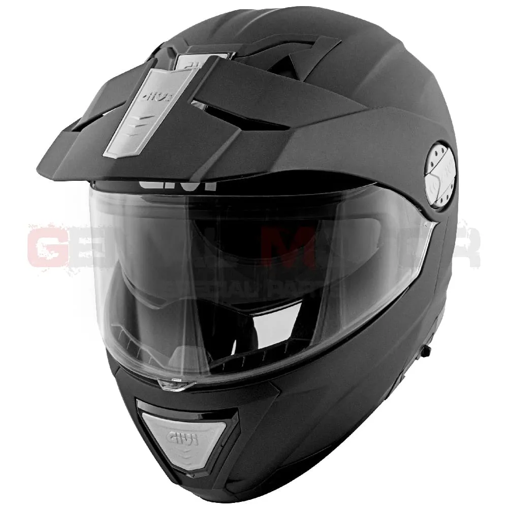 Casco Uomo Dual Sport Canyon Moto Givi Helmet Apribile Nero Opaco Hx33bn900-HX33BN900-133616