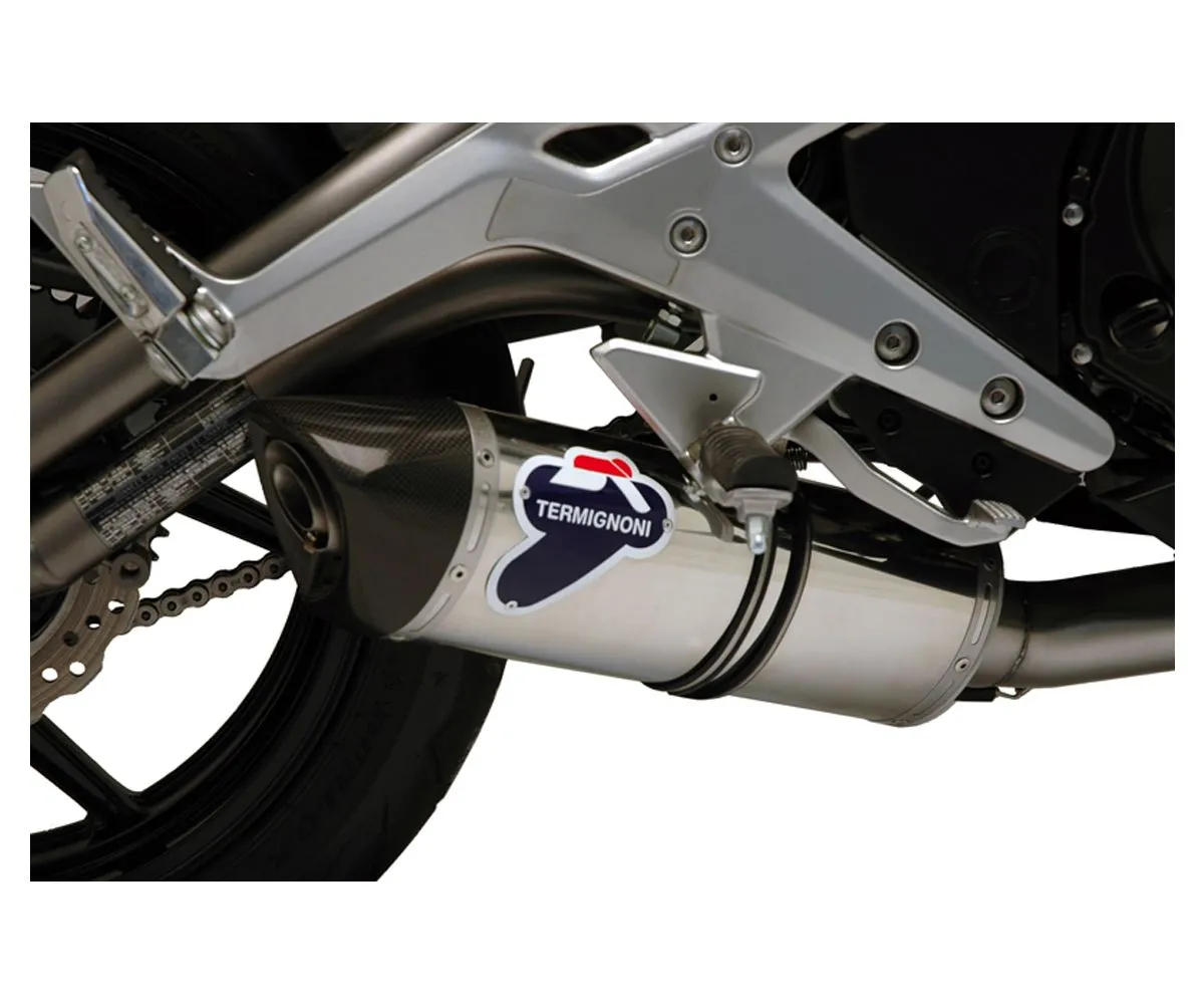 Impianto Di Scarico Completo Termignoni Acciaio Omolog Cataliz Kawasaki 2012 > 2016-K072080IO-287800