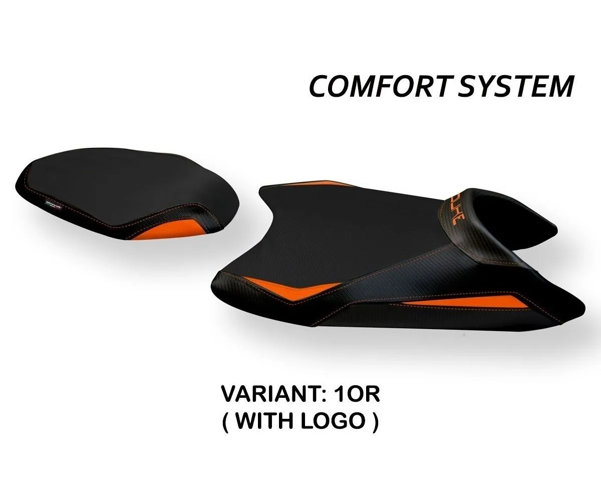 Rivestimento Sella Mirano 2 Comfort System Arancio (or) T.i. Per Ktm 790 Duke 2018 > 2020-K7DMC2-1OR-2-279156