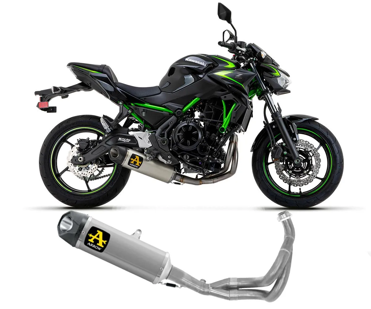 Scarico Completo Arrow Indy Race Titanio Kawasaki Z 650 2021 > 2023-71937PKW-287515