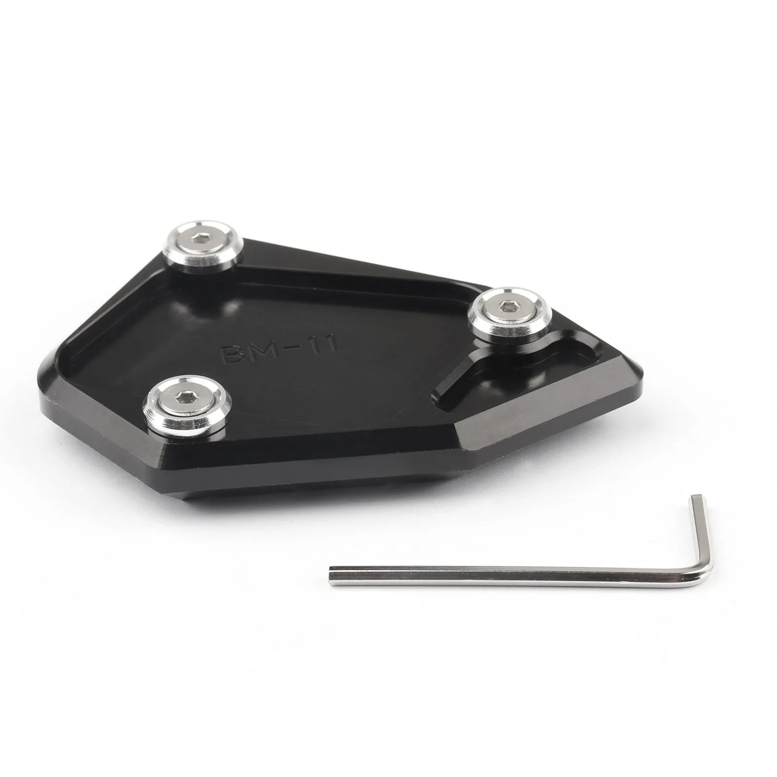 Plaque d'extension de béquille latérale Adventure adaptée à la BMW R1200GS 2008-2013