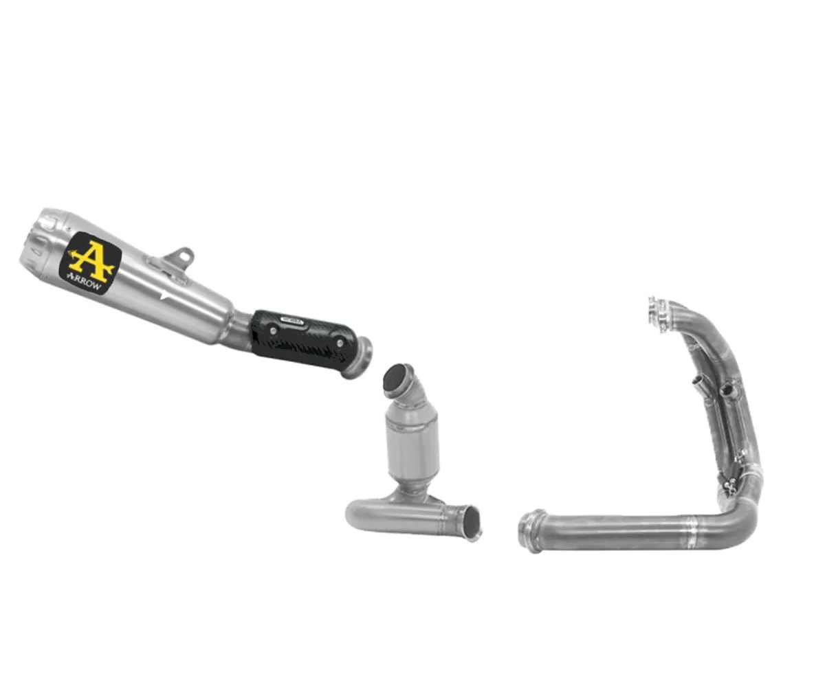 Scarico Completo Arrow Pro Race Steel Cap Nichrom Ktm 890 Duke R 2020 > 2023-71890PRI--71719MI--71702MI-287460