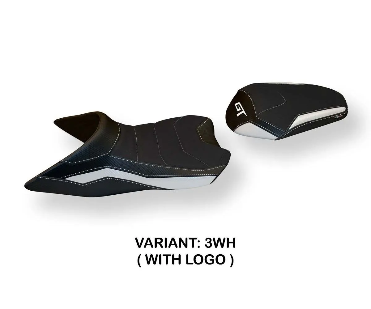 Rivestimento Sella Kiev 1 Ultragrip Bianco (wh) T.i. Per Ktm 1290 Super Duke Gt 2019 > 2022-KTSDGK1U-3WH-3-279032