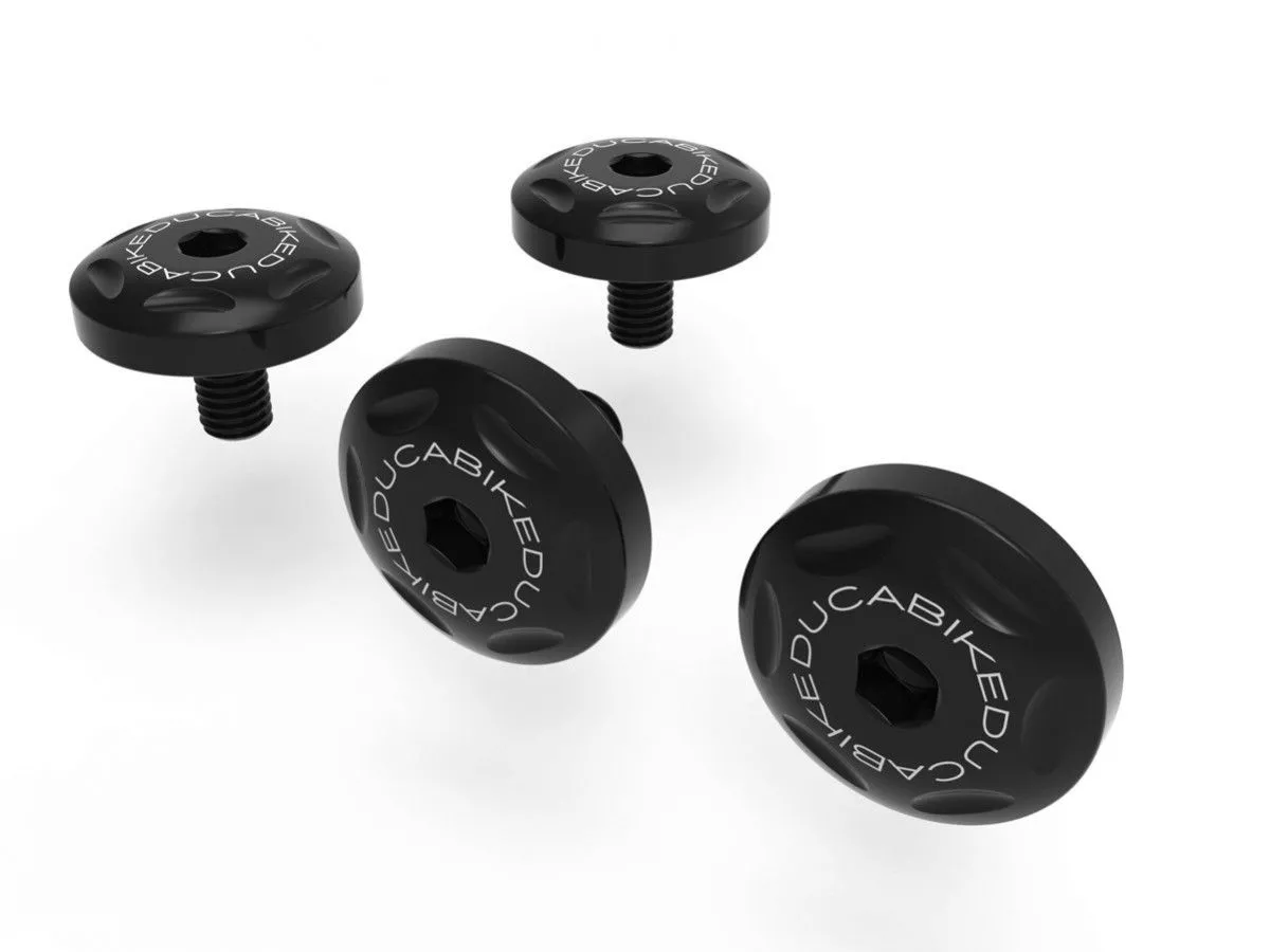 Kit Viti Deflettori Anteriori Ducabike Dbk Kvt02d Nero Per Ducati Multistrada V4/s 2021 > 2024-KVT02D-283678