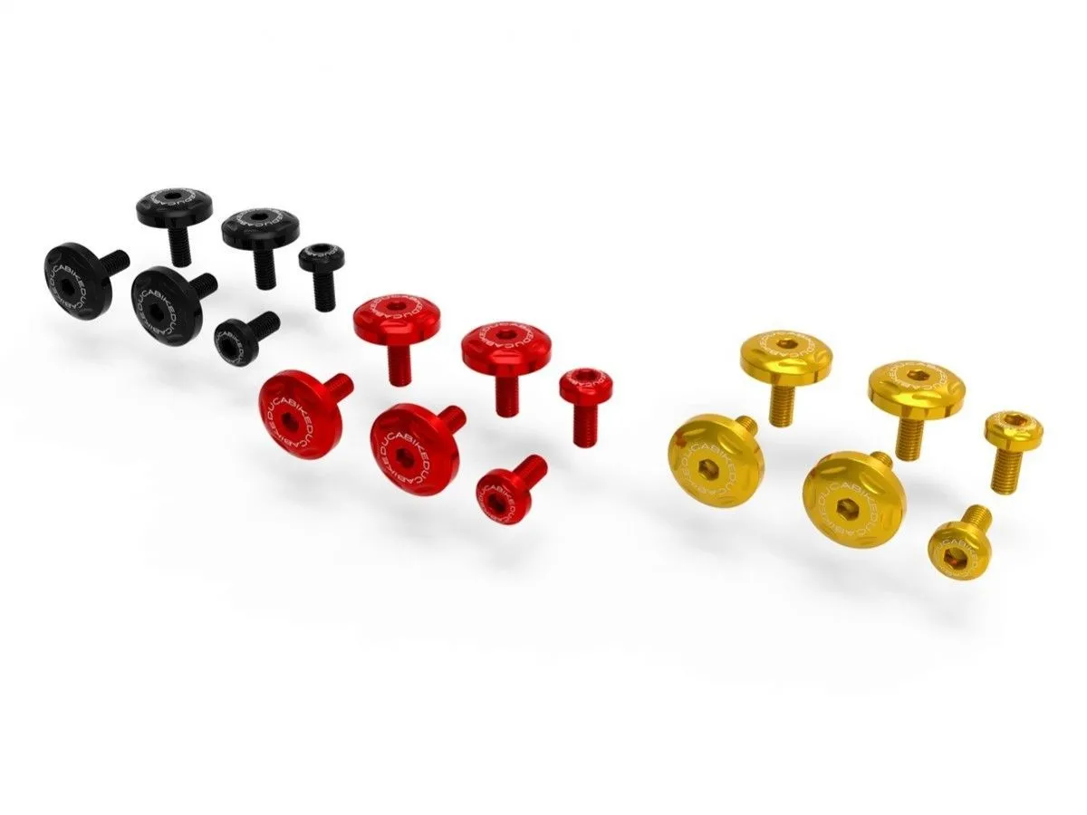 Kit Viti Cover Laterali Ducabike Dbk Kvt03a Rosso Per Ducati Multistrada V4/s 2021 > 2024-KVT03A-283690