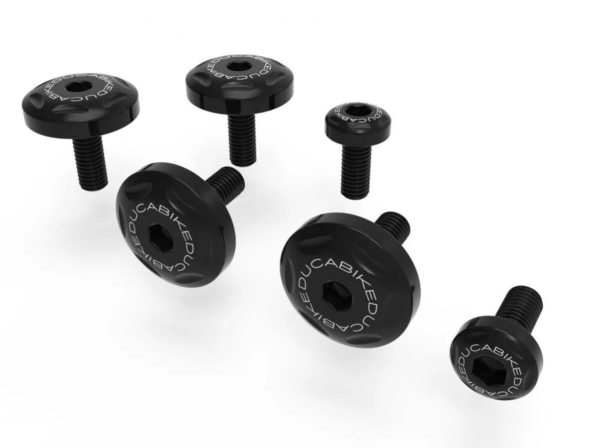 Kit Viti Cover Laterali Ducabike Dbk Kvt03d Nero Per Ducati Multistrada V4/s 2021 > 2024-KVT03D-283688