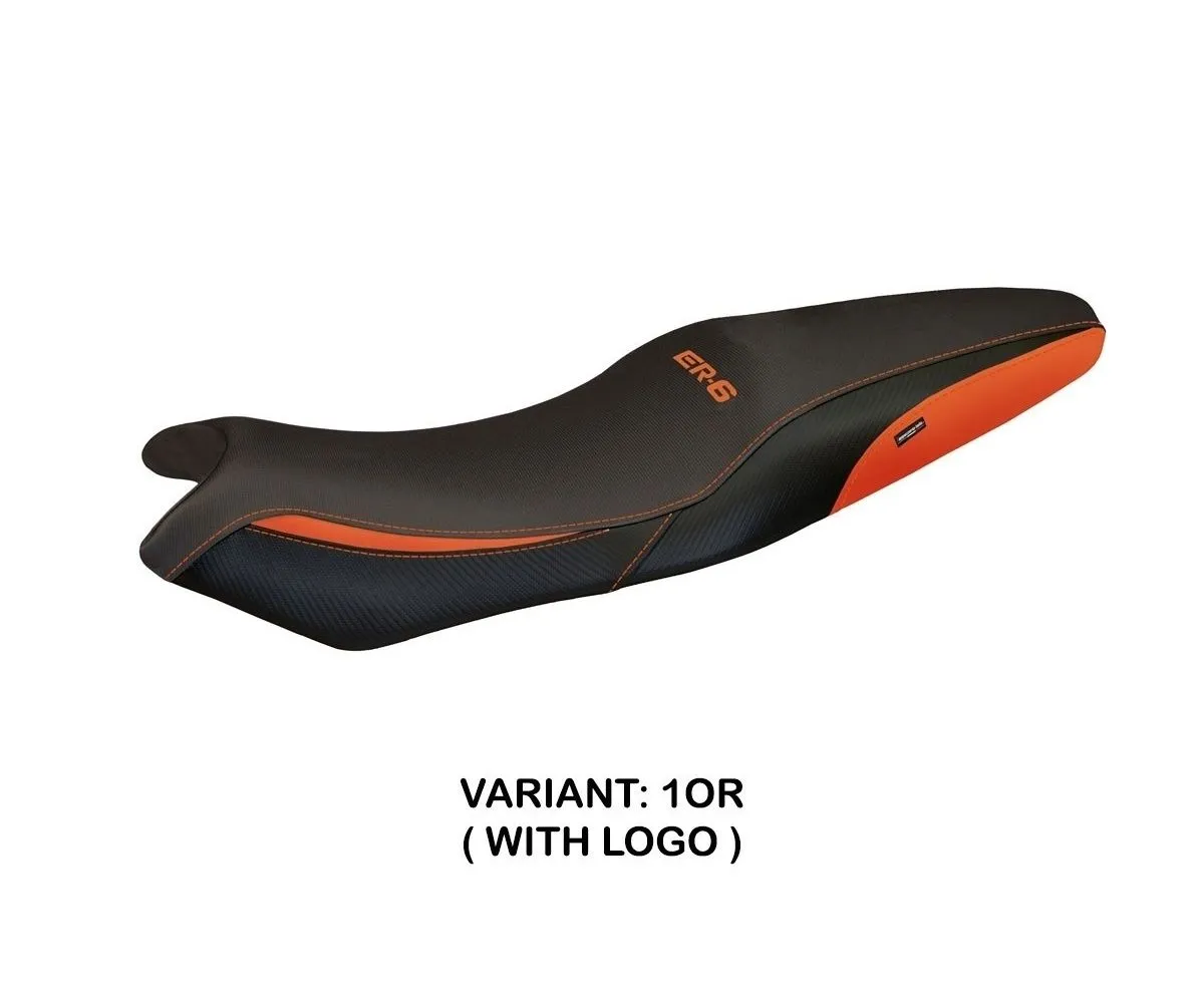 Rivestimento Sella Londra 1 Arancio (or) T.i. Per Kawasaki Er-6n / F 2005 > 2011-KWE51L1-1OR-5-278101