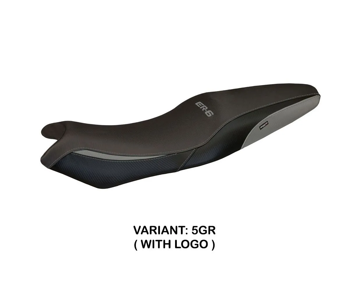 Rivestimento Sella Londra 1 Grigio (gr) T.i. Per Kawasaki Er-6n / F 2005 > 2011-KWE51L1-5GR-5-278105