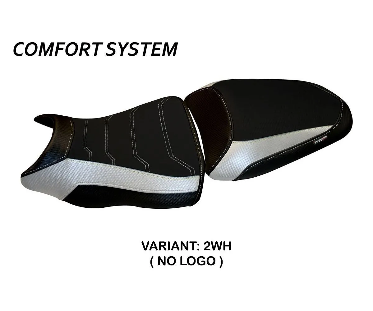 Rivestimento Sella Dayton 1 Comfort System Bianco (wh) T.i. Per Kawasaki Er-6n / F 2012 > 2016-KWE6D1-2WH-4-278132