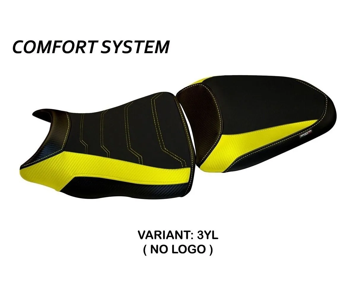 Rivestimento Sella Dayton 1 Comfort System Giallo (yl) T.i. Per Kawasaki Er-6n / F 2012 > 2016-KWE6D1-3YL-4-278134