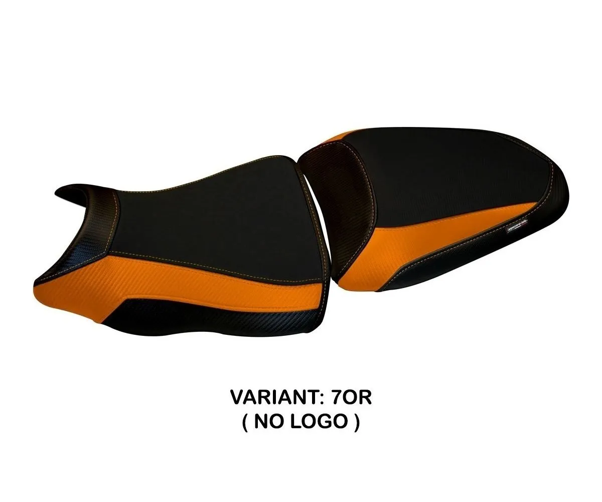 Rivestimento Sella Leeds 1 Arancio (or) T.i. Per Kawasaki Er-6n / F 2012 > 2016-KWE6L1-7OR-4-278128