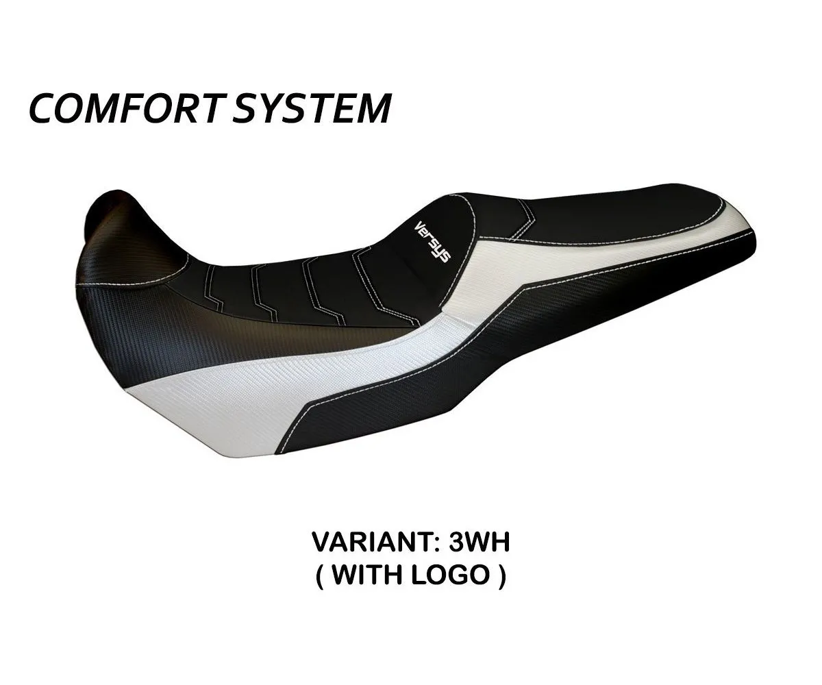 Rivestimento Sella Malay 1 Comfort System Bianco (wh) T.i. Per Kawasaki Versys 1000 2019 > 2022-KWV19M1-3WH-3-278419