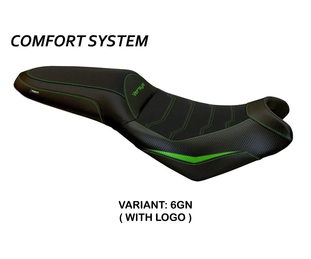 Rivestimento Sella Nasir Comfort System Verde (gn) T.i. Per Kawasaki Versys 650 2007 > 2022-KWV650NC-6GN-1-278514