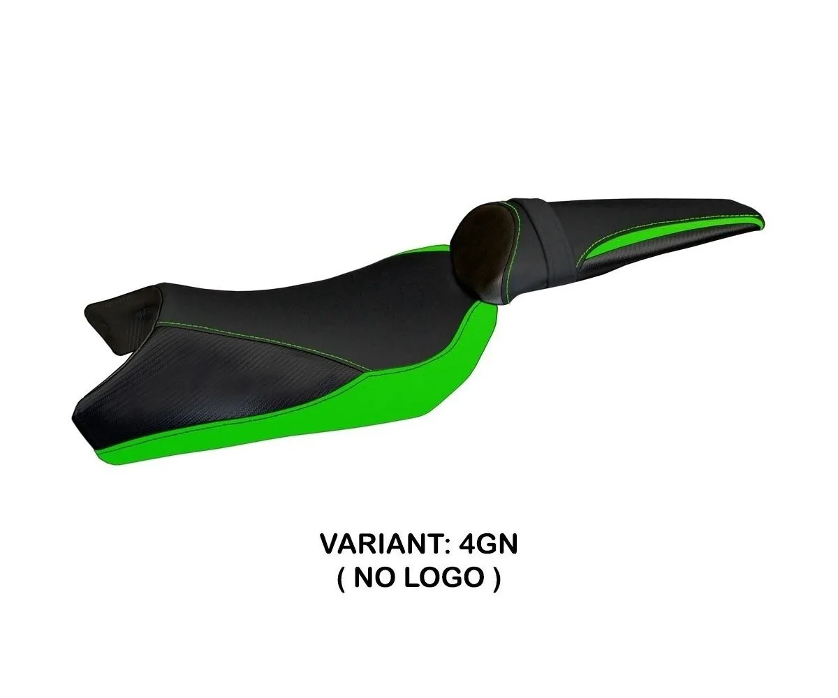 Rivestimento Sella Berna 2 Verde (gn) T.i. Per Kawasaki Z 1000 2010 > 2013-KWZ1B2-4GN-2-278584