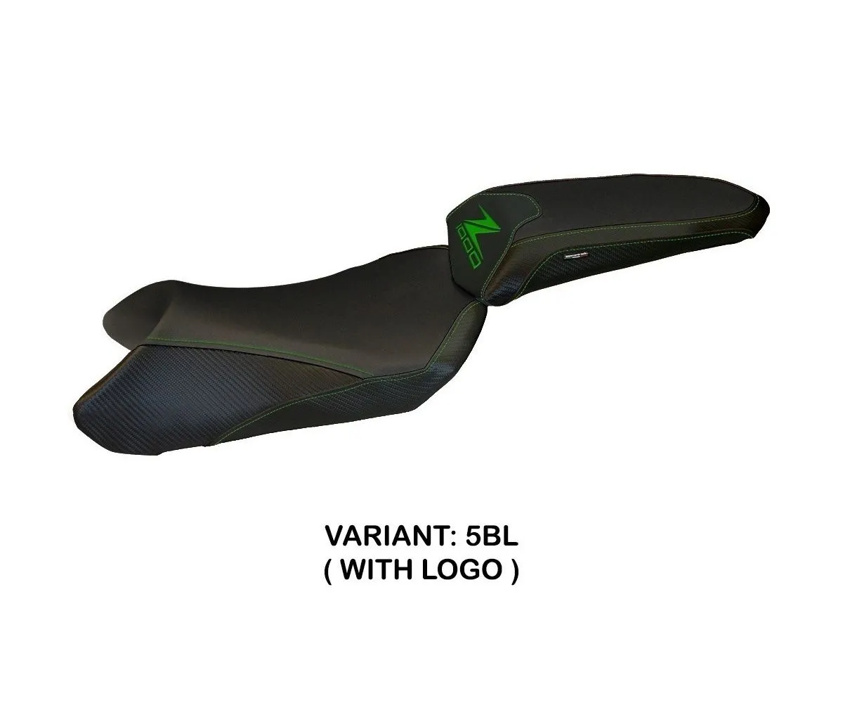 Rivestimento Sella Cosenza 1 Nero (bl) T.i. Per Kawasaki Ninja Z 1000 Sx 2011 > 2016-KWZ1SXC1-5BL-1-278153